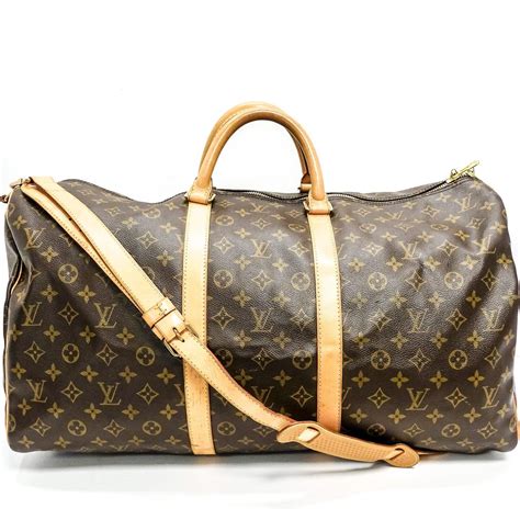 lv keepall 55 strap|Keepall Bandoulière 55 Monogram Canvas .